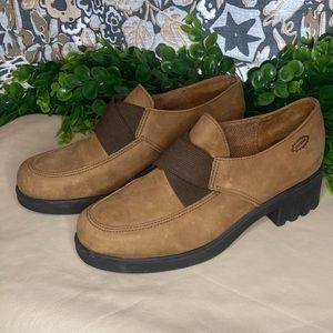 Leather Azaleia loafers. Size 6 1/2